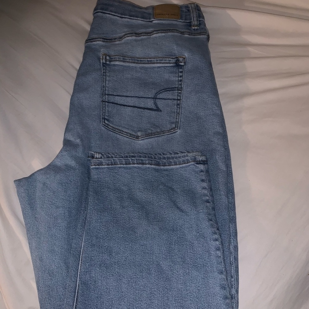 Size 18 high waisted mom jeans